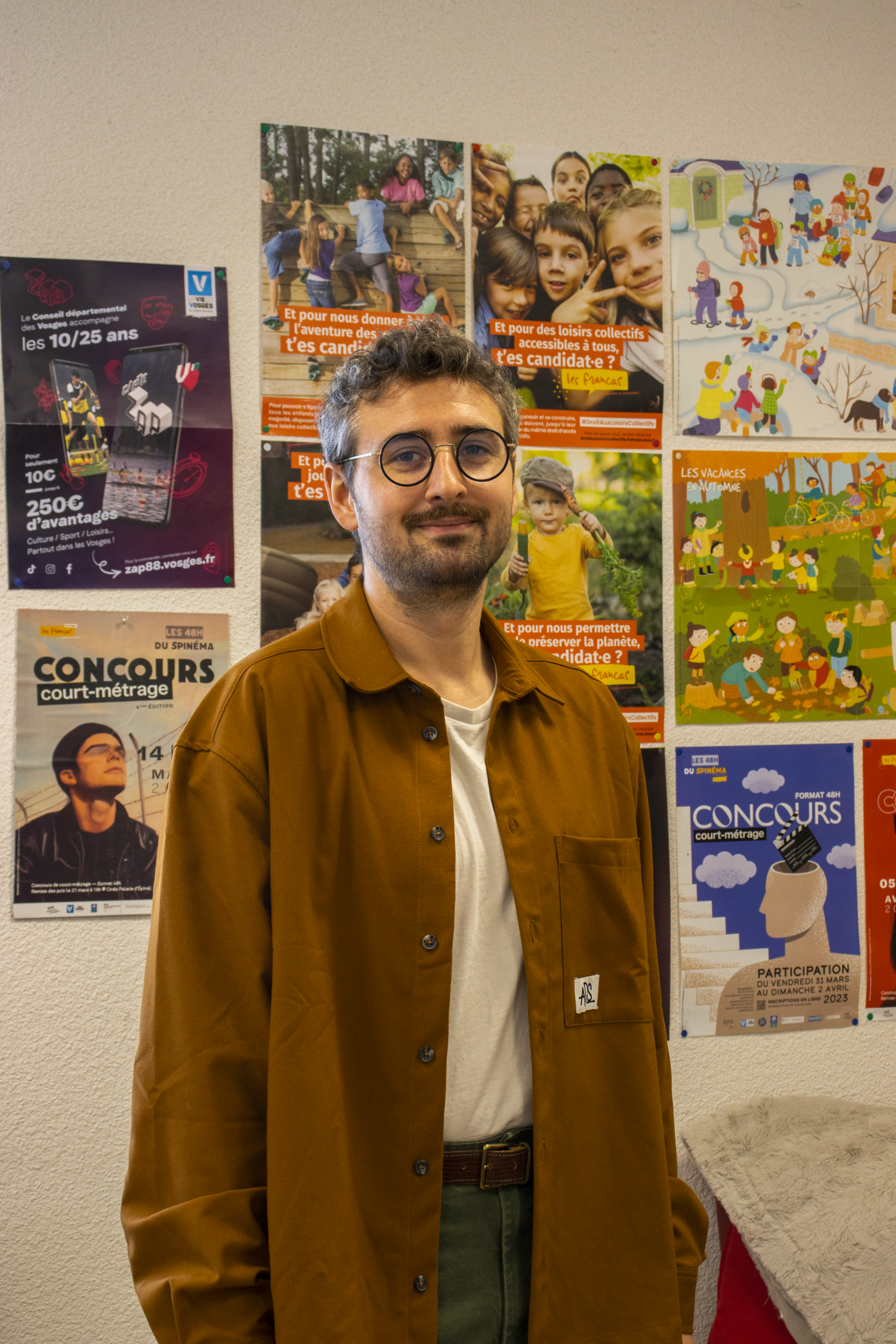 Photo de Pierrick Virion Coordonateur du PRH 88 Pôle Ressources Handicap des Vosges
